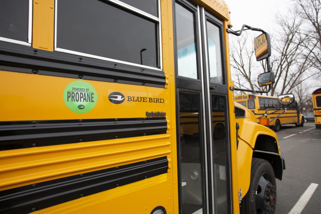 Leonia School District's New Propane Bus